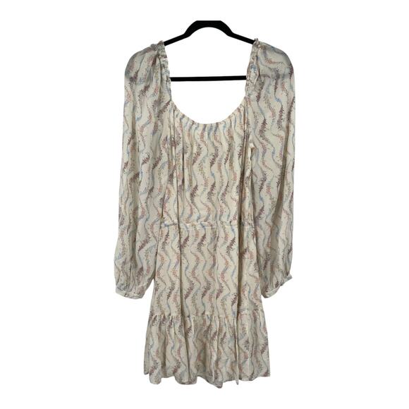 Paige Dress Marjie Floral long sleeve minidress size 12 - Picture 5 of 6